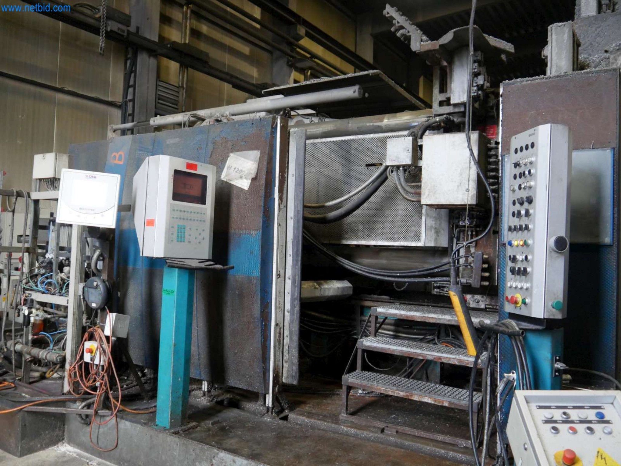 Kaltkammer-Druckgießmaschine Bühler Evolution B120 DS